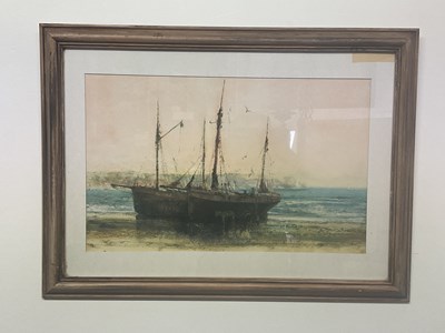 Lot 369 - ANTHONY AMOS (British, 1950-2010); oil on...