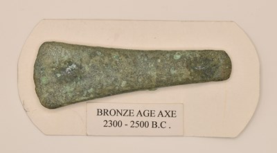 Lot 321 - An ancient Bronze Age bronze axe head, c. 2300-...