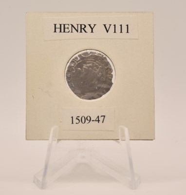 Lot 1649 - A Henry VIII (1509-1547) hammered silver penny,...