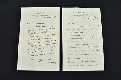 Lot 13 - LAURENCE STEPHEN LOWRY RA RBA (1887-1976); two...