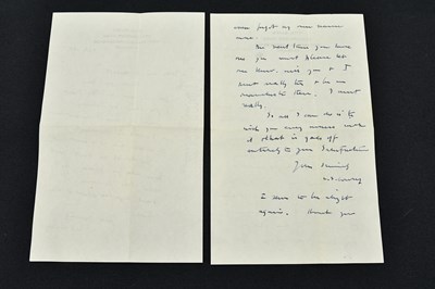 Lot 13 - LAURENCE STEPHEN LOWRY RA RBA (1887-1976); two...