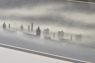Lot 48 - TREVOR GRIMSHAW (1947-2013); pencil and...