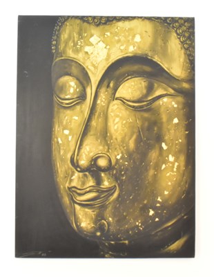 Lot 350 - A modern and contemporary image of Buddha's...