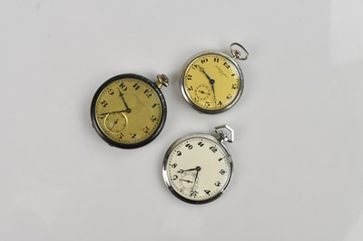 Lot 1153 - F FREIBURGHAUS, BALE; two crown wind open...
