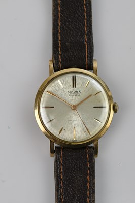 Lot 1084 - MAJEX; a gentleman's Incabloc wristwatch, the...