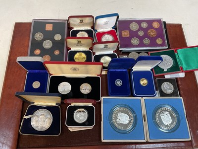 Lot 491 - A good and interesting collection of coins,...