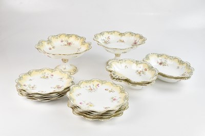 Lot 1548 - A late 19th century Staffordshire sixteen...