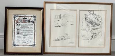 Lot 1687 - MISS MORRISON; an original autographed address...