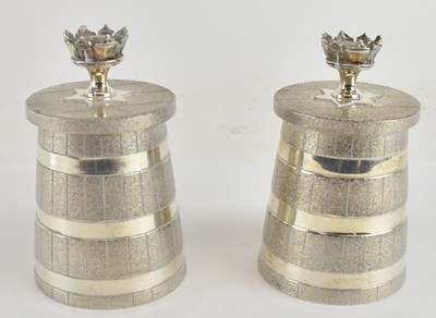 Lot 1129 - GARRARD & CO LTD; an interesting pair of...