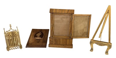 Lot 322 - A late 19th/early 20th century Italian walnut...