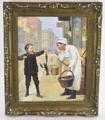 Lot 337 - AFTER PAUL CHARLES CHOCARNE MOREAU; a modern...