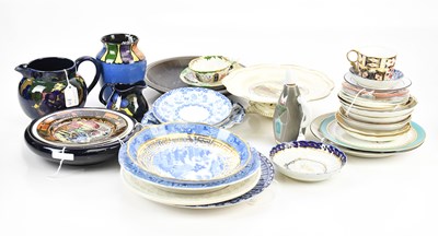 Lot 1353 - A group of decorative ceramics including Royal...