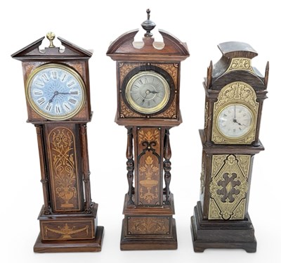 Lot 138 - Three 19th century and later miniature...