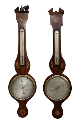 Lot 160 - Two late 19th century mahogany, satinwood and...
