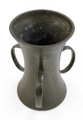 Lot 533 - An early 20th century Arts and Crafts pewter...