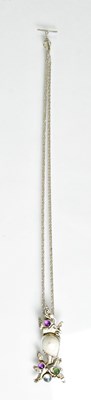 Lot 653 - IRENE 'NIX' HOPKINS (NEE PRESTON); a silver...