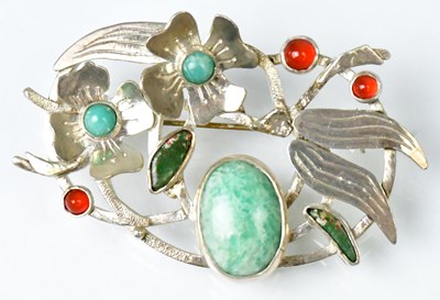 Lot 664 - IRENE 'NIX' HOPKINS (NEE PRESTON); a pierced...