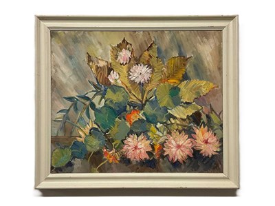 Lot 402 - MARJORIE L DAVIES (1906 - 2007); oil on canvas,...