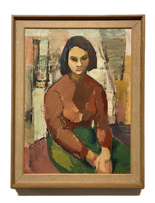 Lot 382 - ROLF NILSSON Swedish (1951-2002); oil on...