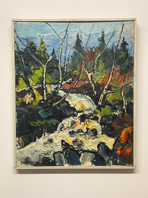 Lot 378 - HARRY SAHLIN Swedish (1905-1987); oil on board,...