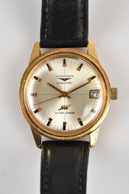 Lot 1135 - LONGINES; a gentleman's automatic Ultra Chron...