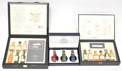 Lot 273 - A cased set of three Chivas Royal Salute...