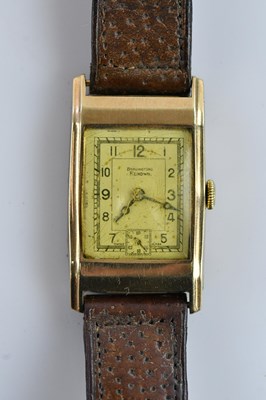 Lot 1062 - BRAVINGTONS RENOWN; a gentleman's 9ct gold...