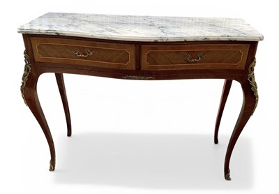 Lot 69 - A reproduction French Empire style mahogany...