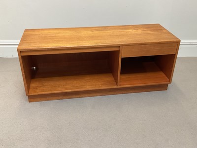 Lot 1017 - G PLAN; a mid century teak sideboard, with...