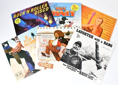 Lot 302 - A mixed lot of LPs and singles, to include...
