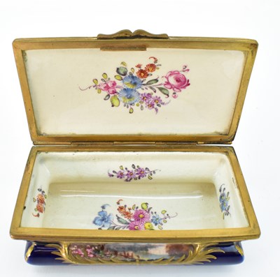 Lot 161 - SEVRES; a 19th century French porcelain...