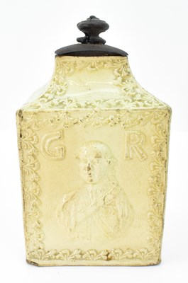 Lot 159 - A late 18th century George III creamware...