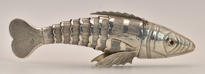 Lot 1225 - An early 20th century Dutch silver (835/1000)...