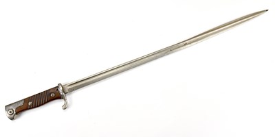 Lot 1072 - A German WWI Imperial German long bayonet...