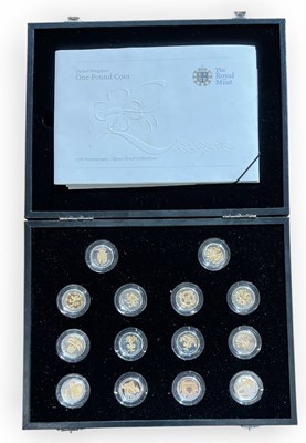 Lot 1594 - THE ROYAL MINT; a United Kingdom £1 coin 25th...