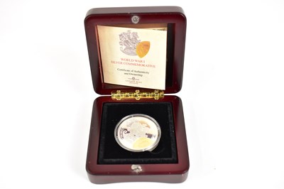 Lot 910 - THE LONDON MINT; a WWI silver (Sterling 925)...