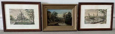 Lot 1798 - UNATTRIBUTED; an early 20th century oil on...