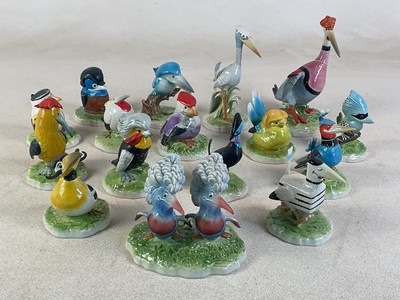Lot 296 - GUNTER SCHERRER FOR GOEBEL; a complete set of...