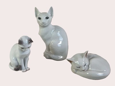 Lot 251 - ROYAL COPENHAGEN AND BING & GRONDAHL; three...