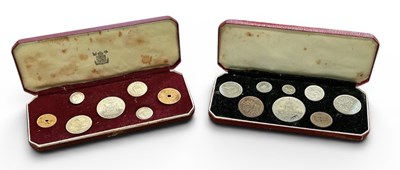 Lot 1637 - THE ROYAL MINT; two coin specimen sets...