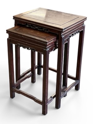 Lot 94 - A nest of two early 20th century Chinese...