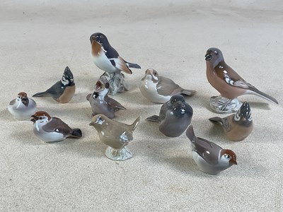 Lot 229 - ROYAL COPENHAGEN AND BING & GRONDAHL; eleven...
