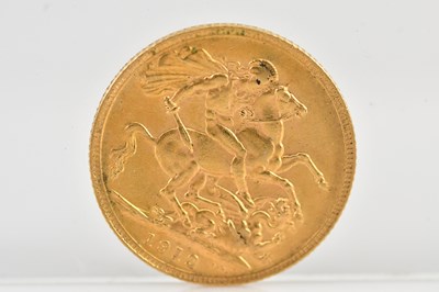 Lot 531 - A George V full sovereign, 1912.