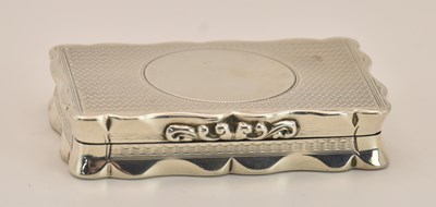 Lot 1238 - GEORGE UNITE & SONS; a Victorian hallmarked...