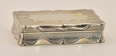 Lot 1233 - EDWARD SMITH; a Victorian hallmarked silver...