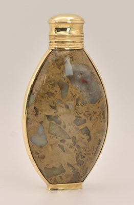 Lot 1307 - A late 19th/early 20th century perfume bottle,...