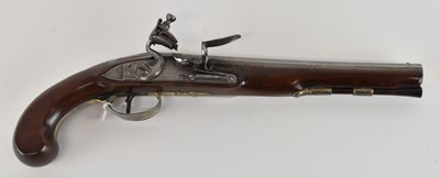 Lot 413 - A Twigg of London flintlock pistol, with...