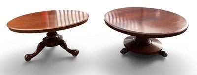 Lot 63 - A 19th century mahogany circular top coffee...