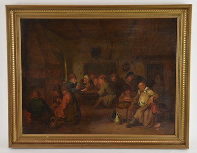 Lot 187 - 18TH/19TH CENTURY DUTCH SCHOOL; oil on canvas,...