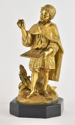 Lot 724 - A late 19th/early 20th century gilt metal...